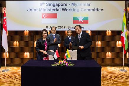 MOU signing with Myanmar
